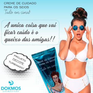 Creme de Cuidados para os Seios Tudo em Cima Dokmos 4691 1