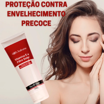 Hidratante Vitamina E com Filtro Solar Hidratte - Bisnaga Natu Charm 2000 1